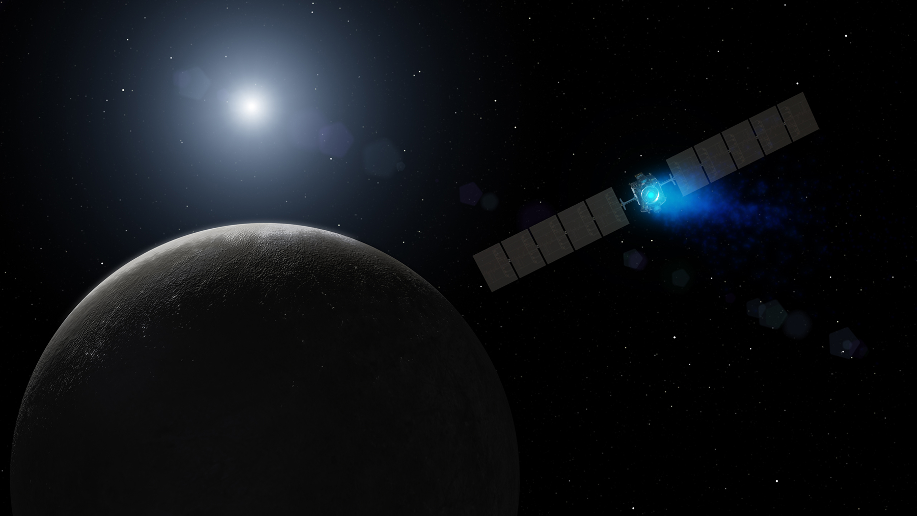 Sonda Dawn nadal będzie prowadzić obserwacje planety karłowatej Ceres - Vimarsana News