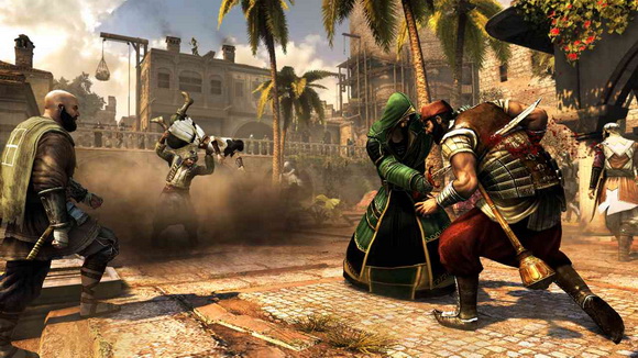 „Assassin’s Creed” multi multiplayer walka potyczka polowanie hunt eliminacja Abstergo Animus