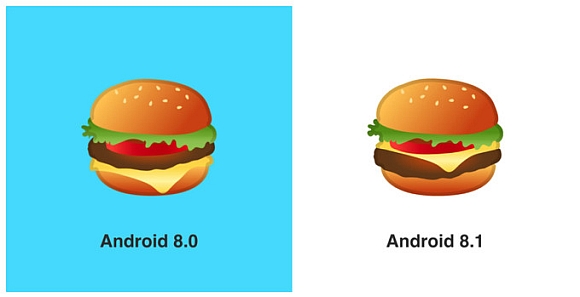 Android 8.1 burger