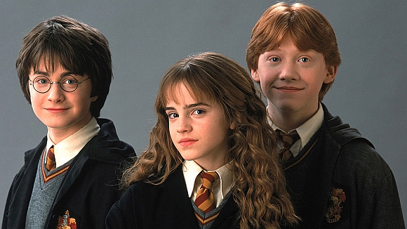 Daniel Radcliffe, Emma Watson, Rupert Grint ("Harry Potter i...")
