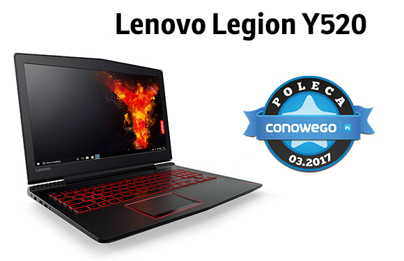 Lenovo Legion Y520 - recenzja
