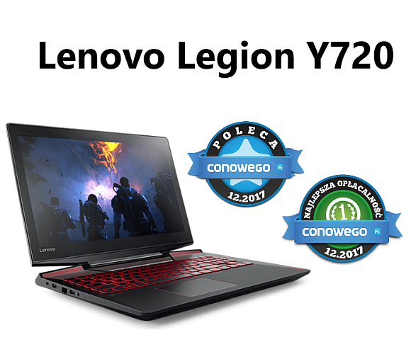 Lenovo Legion Y720 recenzja