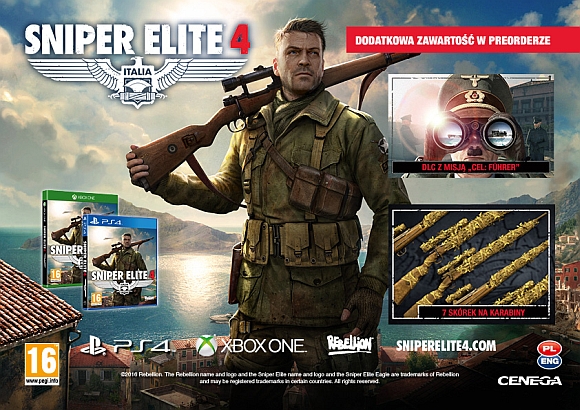 Edycja przedpremierowa gry Sniper Elite 4