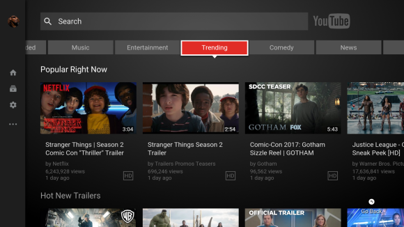 Aktualizacja YouTube na Shield Android TV