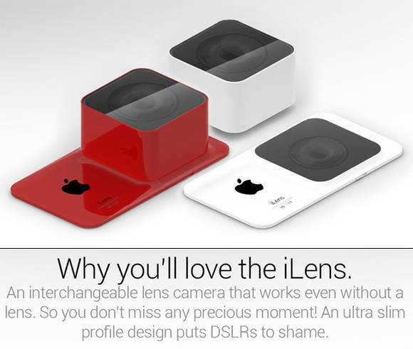 iLens aparat apple