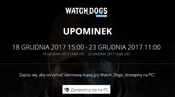 watch dogs za darmo