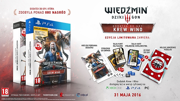 wiedzmin 3 krew i wino promocja 