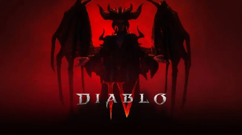 Lilith z logo Diablo IV