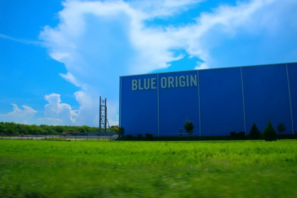 jeden z budynków Blue Origin