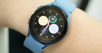 zegarek Galaxy Watch na nadgarstku