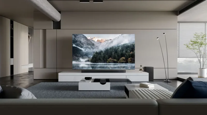 telewizor Samsung w salonie