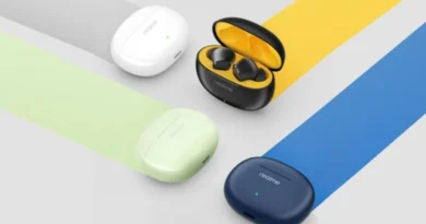 słuchawki realme buds T110 w różnych kolorach