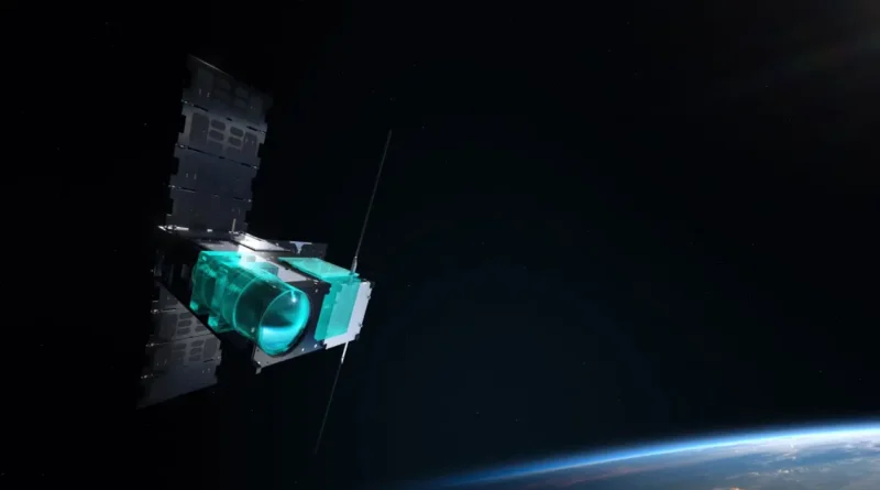 satelita intuition-1 na orbicie okołoziemskiej