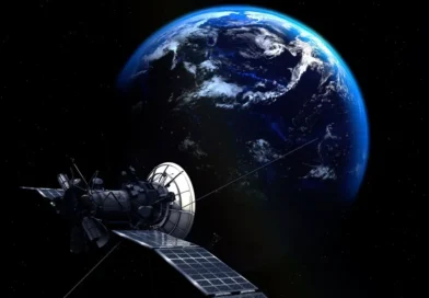 satelita na tle ziemi