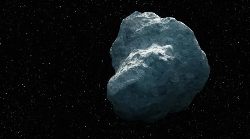 asteroida w przestrzeni kosmicznej