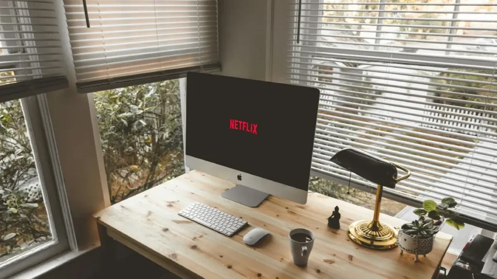 iMac z Netflix