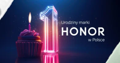 okoliczonościowa grafika na rocznicę HONOR w Polsce