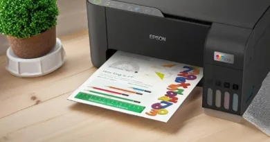 drukarka Epson na biurku