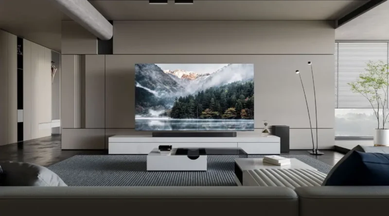 telewizor Samsung w salonie