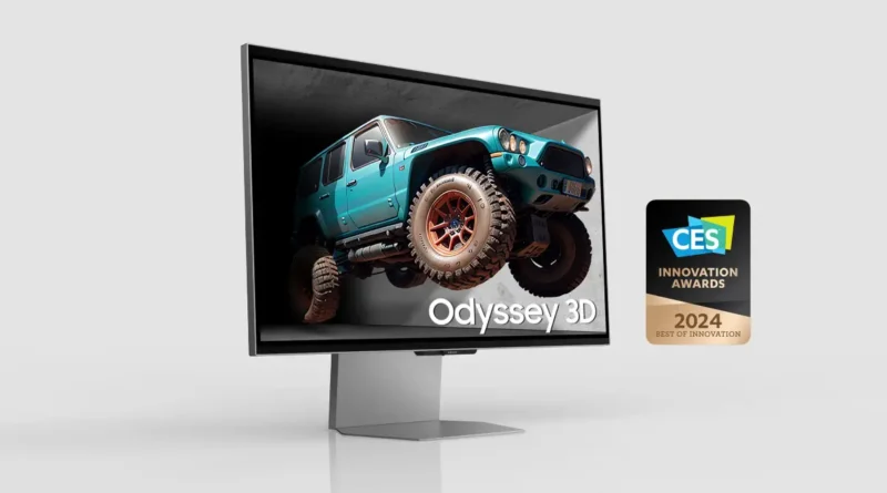 Monitor Odyssey 3D od Samsung