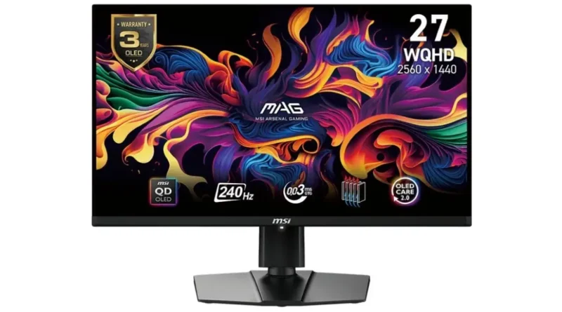 monitor gamingowy MSI MAG 271QPX QD-OLED E2