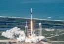 startująca rakieta SpaceX