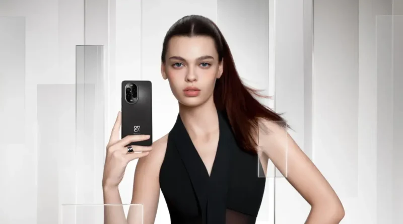 kobieta korzystająca ze smartfona Huawei Nova 13 Pro