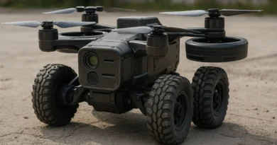 Polski wynalazek może odmienić akcje ratunkowe. Hybrydowy pojazd połączył drona z robotem!
