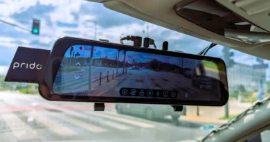 Prido X8 4K Wi-Fi GPS – wideorejestrator w lusterku