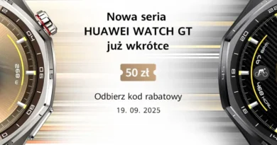 Huawei WATCH GT 6 już za chwilę w Polsce. Premiera z bonusem dla pierwszych kupujących!