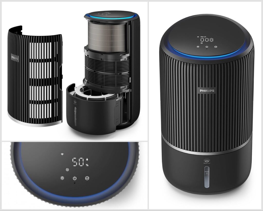 Oczyszczacz powietrza z nawilżaczem Philips AC3421/13 PureProtect Water