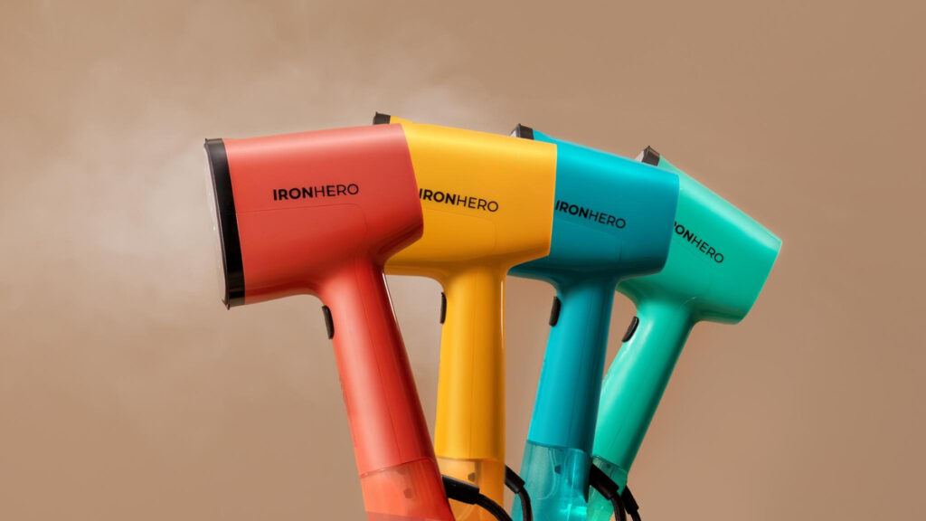parownica cecotec ironhero v1500 w czterech kolorach