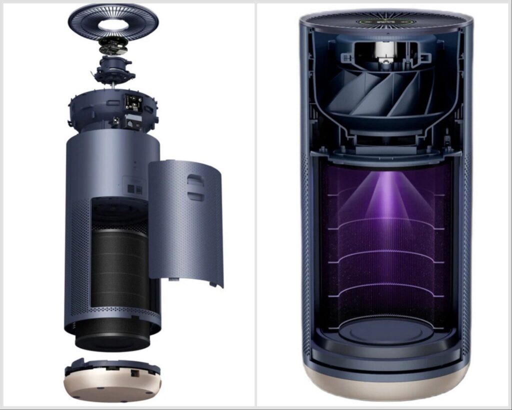 xiaomi Smartmi Air Purifier 2 ma także oczyszczanie UV