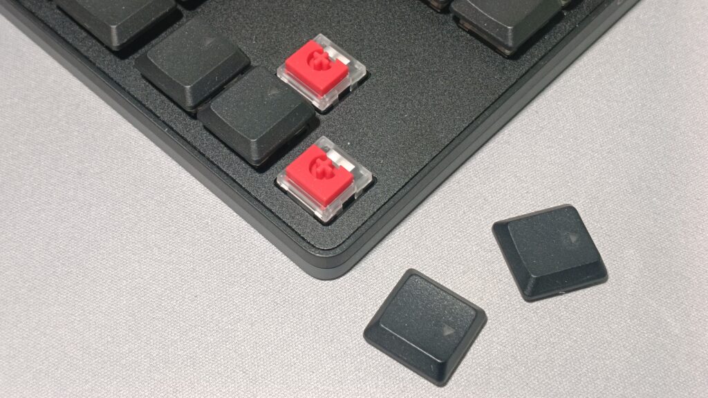 Logitech G515 Rapid TKL - przełączniki