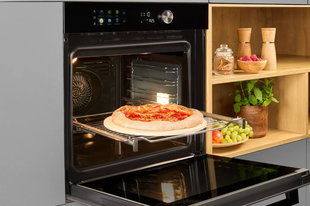 Amica ED77639BA++ S-Type, piekarnik z trybem do pizzy i airfry