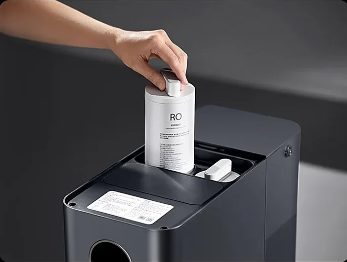 wymiana filtra osmotycznego w dystrybutorze xiaomi