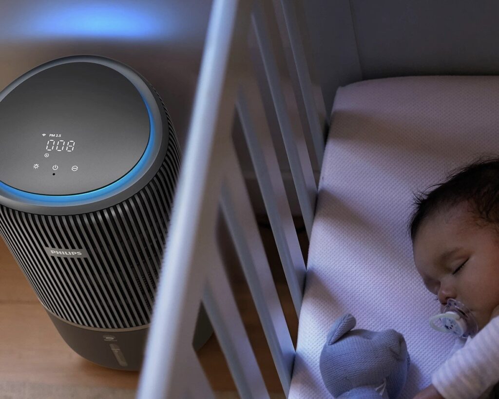 Oczyszczacz powietrza z nawilżaczem Philips AC3421/13 PureProtect Water