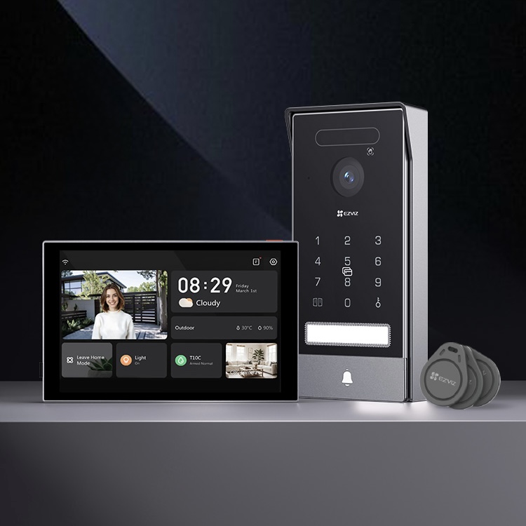 EZVIZ HP7 Pro to wideodomofon 4K z rozpoznawaniem dłoni