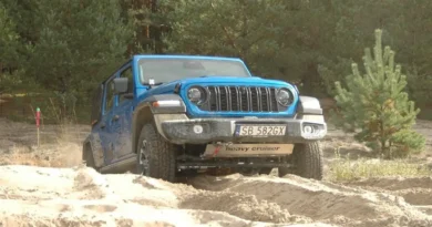 Jeep Wrangler w terenie