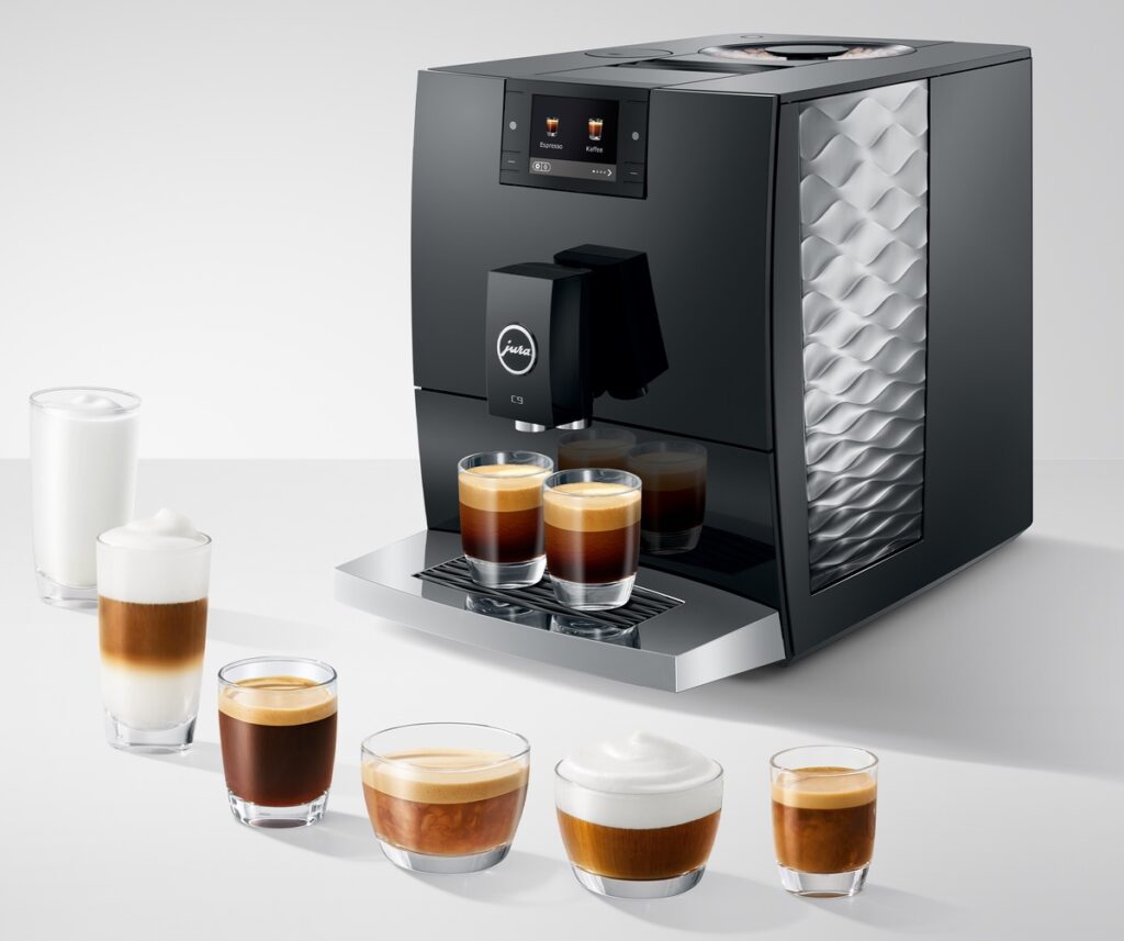 ekspres jura c9 w kolorze piano black