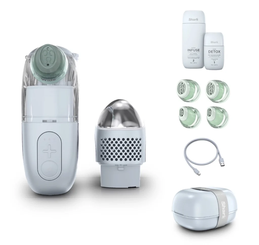 Shark FacialPro Glow i Shark Depuffi. Źródło: SharkNinja 