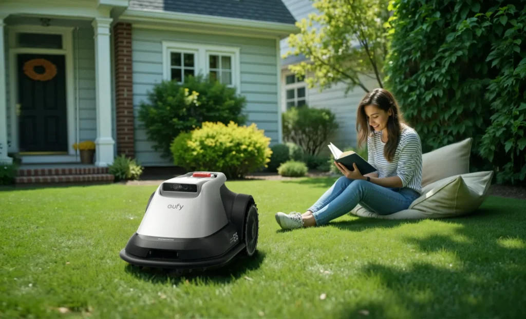 robot koszący eufy