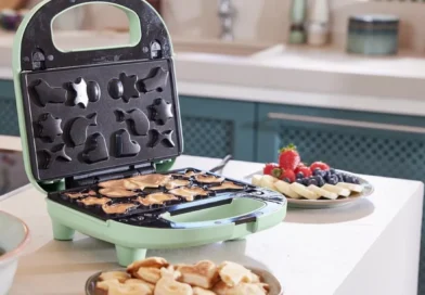 gofrownica Silvercrest z wymiennymi płytami, dostępna w Lidlu