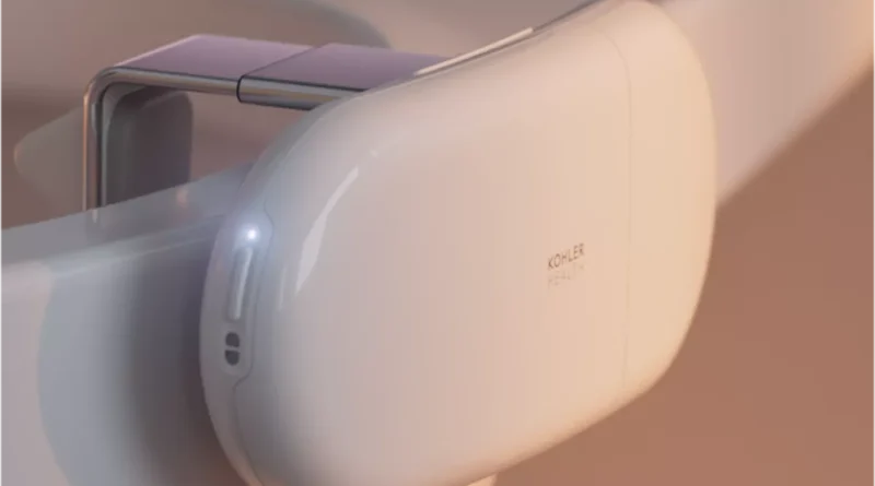 kohler health dekoda, zdjęcie na muszli sedesowej
