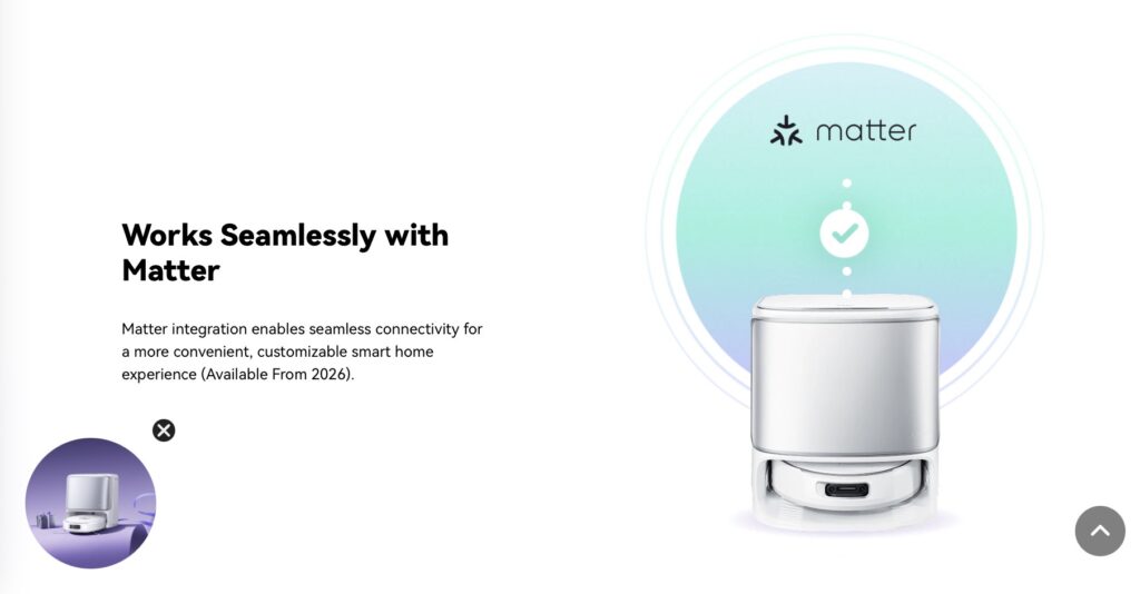 zapowiedź integracji z Matter dopiero w 2026 roku