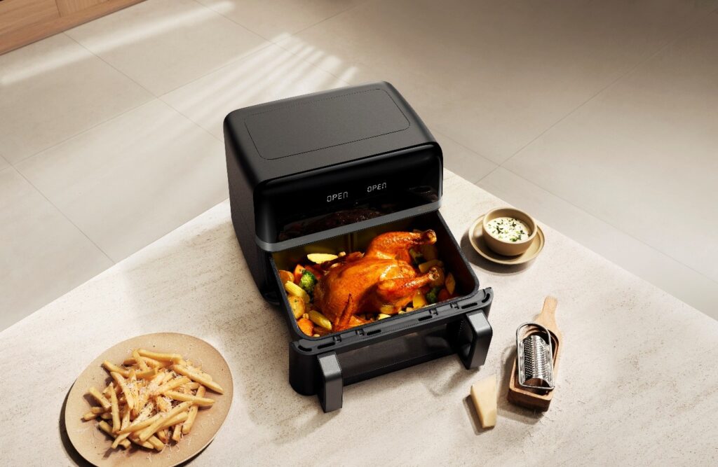 MOVA AeroChef FD20 Pro z kurczakiem z ziemniakami w środku