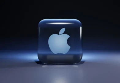 wyrenderowane logo Apple