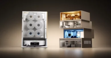 dreame matrix10 ultra, wizualizacja wymiennych mopów do różnych pomieszczeń