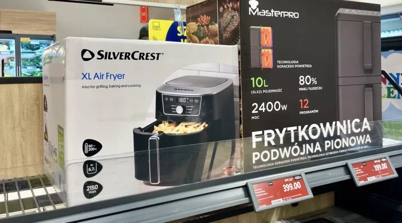 air fryer silvercrest w promocji w Lidlu