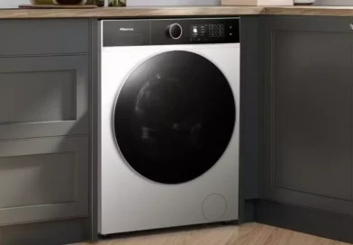 nowa pralka hisense 5i w zabudowie kuchennej